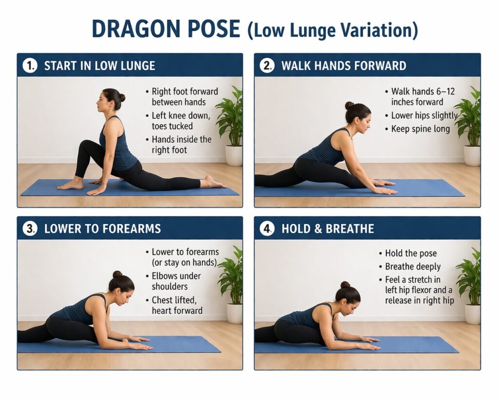 DRAGON POSE