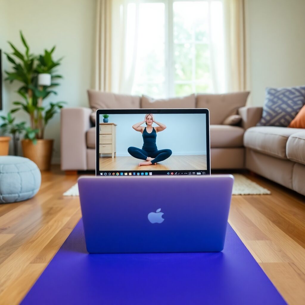 BEGINNER YOGA AT HOME TUTORIAL VIDEO