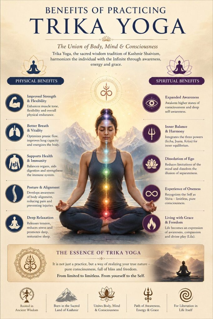 Benefits of Practicing Trika Yoga