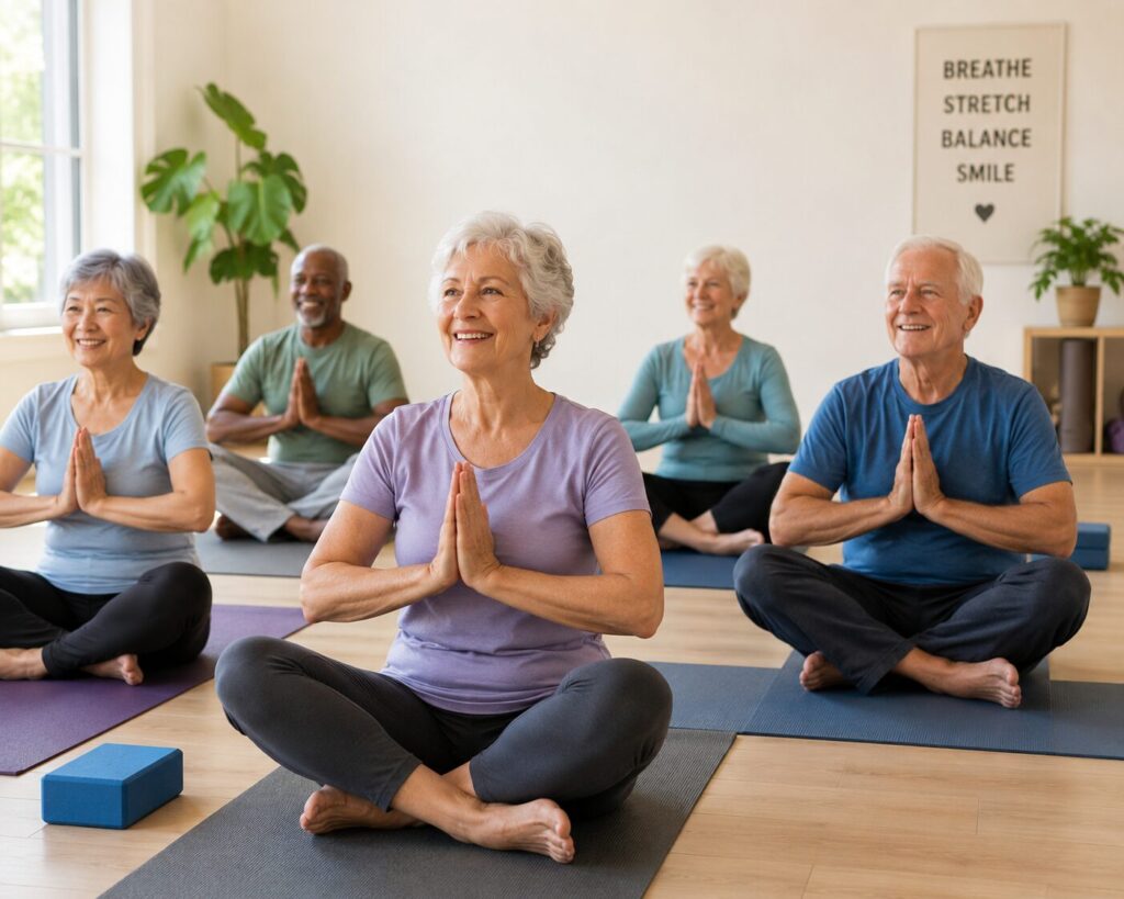 YOGA BENEFITS FOR SENIORS