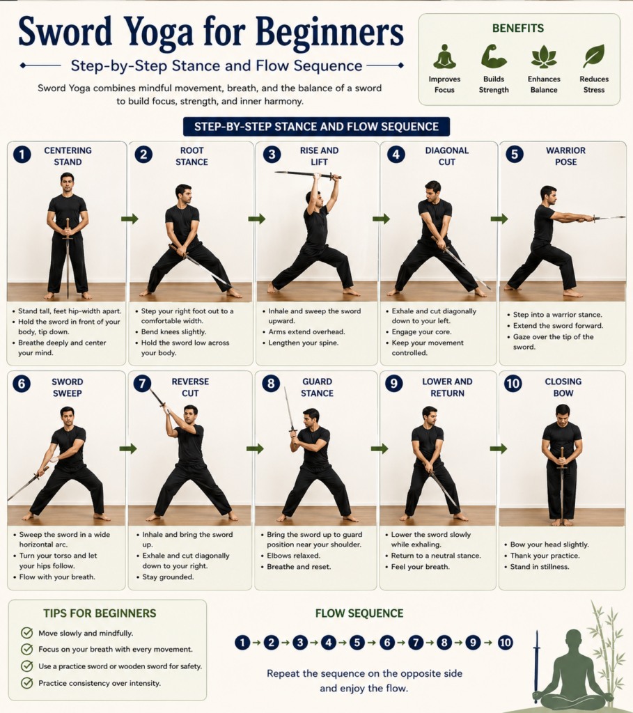 SWORD YOGA FOR BEGINNERS