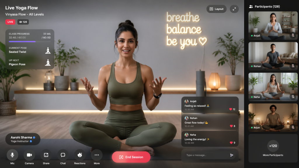 ONLINE YOGA CLASS